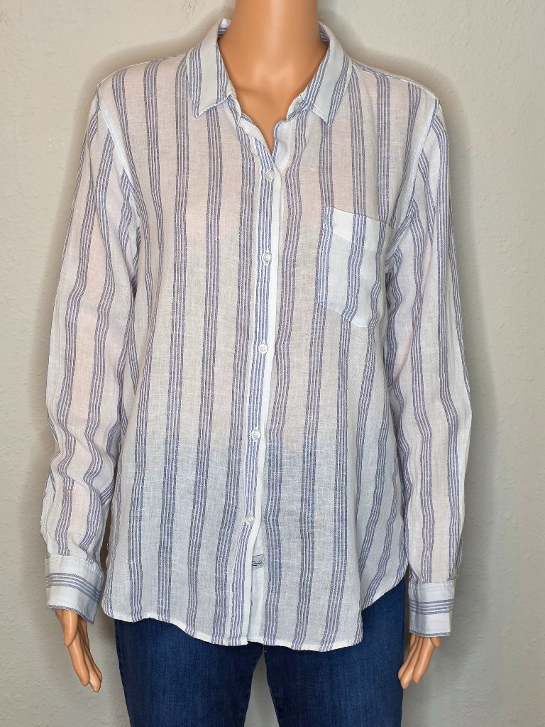 Rails Long Sleeve Women's Shirt, Size Medium